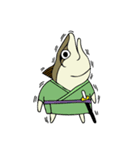 流浪。鯖の一夜干し朗（個別スタンプ：36）