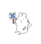 しろもちねずみ（個別スタンプ：2）