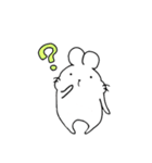 しろもちねずみ（個別スタンプ：11）
