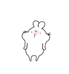 しろもちねずみ（個別スタンプ：18）