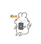 しろもちねずみ（個別スタンプ：24）