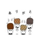 靴下家族(Japanese ver.)（個別スタンプ：4）