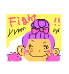 女の子..5（個別スタンプ：3）