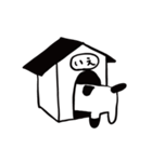 ぶちいぬスタンプ（個別スタンプ：7）