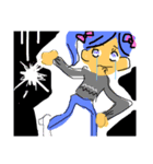 女の子.8（個別スタンプ：3）