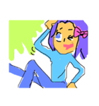 女の子.8（個別スタンプ：5）