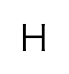 アルファベット＆数字（個別スタンプ：8）