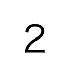 アルファベット＆数字（個別スタンプ：31）