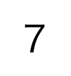 アルファベット＆数字（個別スタンプ：36）
