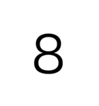 アルファベット＆数字（個別スタンプ：37）