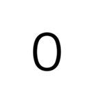 アルファベット＆数字（個別スタンプ：39）