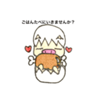 たまごのからをかぶったぶたさん（個別スタンプ：23）