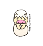 たまごのからをかぶったぶたさん（個別スタンプ：31）