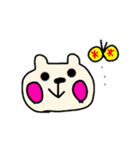 ゆるいクマのスタンプです（個別スタンプ：36）