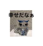 プラスの言葉 フクロウ（個別スタンプ：4）