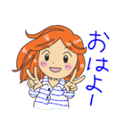 お気楽ママさんスタンプ（個別スタンプ：3）