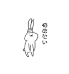 一言うさぎ。（個別スタンプ：6）