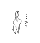 一言うさぎ。（個別スタンプ：10）