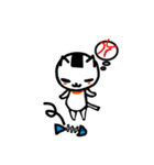 みけのりさん猫じゃらし攻撃スタンプ（個別スタンプ：2）