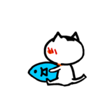 みけのりさん猫じゃらし攻撃スタンプ（個別スタンプ：8）