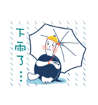 馬尾妹 の ウミガメ日常（個別スタンプ：8）