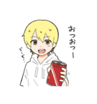 てきとーな関西弁少年（個別スタンプ：35）