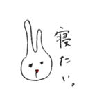 脳内お花畑うさぎ（個別スタンプ：11）