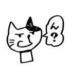 ぶち猫のブチ ふたつめ（個別スタンプ：16）