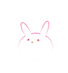 グラデーションウサギ（個別スタンプ：16）