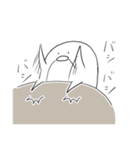 ゆるゆるペンギンしろ（個別スタンプ：10）