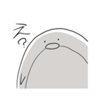 ゆるゆるペンギンしろ（個別スタンプ：18）