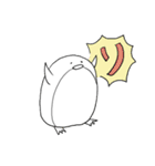 ゆるゆるペンギンしろ（個別スタンプ：27）