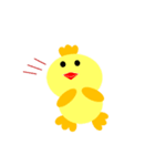 へたくそな！ヒヨコ（個別スタンプ：15）