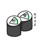 寿司キャラスタンプ（南部弁）（個別スタンプ：7）
