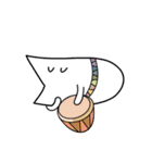 ロケット魚（個別スタンプ：34）