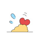 うさぎふらい（個別スタンプ：7）