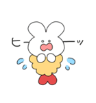 うさぎふらい（個別スタンプ：22）