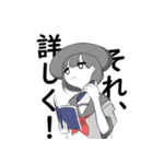 ぼーっとセーラー少女（個別スタンプ：8）