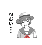 ぼーっとセーラー少女（個別スタンプ：11）