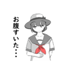 ぼーっとセーラー少女（個別スタンプ：29）