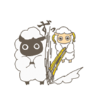 ぶんぐひつじ（個別スタンプ：2）