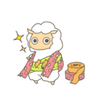 ぶんぐひつじ（個別スタンプ：12）