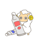 ぶんぐひつじ（個別スタンプ：21）