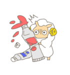 ぶんぐひつじ（個別スタンプ：22）