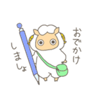 ぶんぐひつじ（個別スタンプ：28）