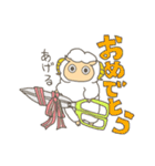 ぶんぐひつじ（個別スタンプ：34）