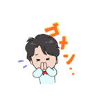 蝶ネクタイの僕。（個別スタンプ：9）