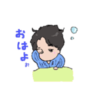 蝶ネクタイの僕。（個別スタンプ：11）