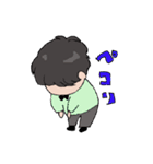 蝶ネクタイの僕。（個別スタンプ：14）