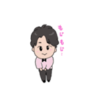 蝶ネクタイの僕。（個別スタンプ：19）